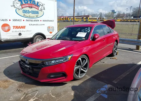 2018 Honda Accord Sport z USA, uszkodzony, nr VIN 1HGCV1F33JA054573